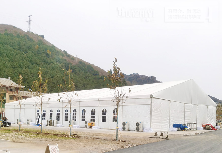 鄭州篷房公司瀚海航城活動現(xiàn)場